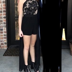 Maxi Romper with shorts underneath